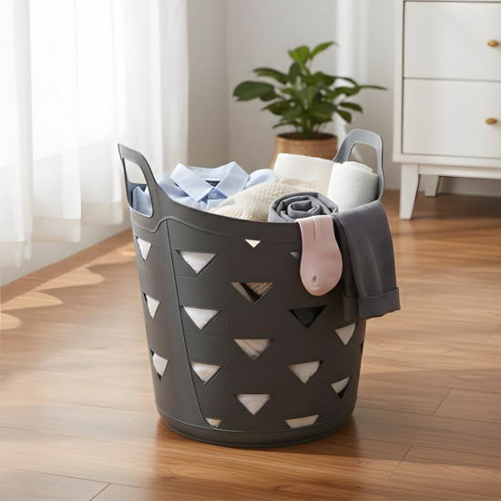 Plastic Laundry Basket Small